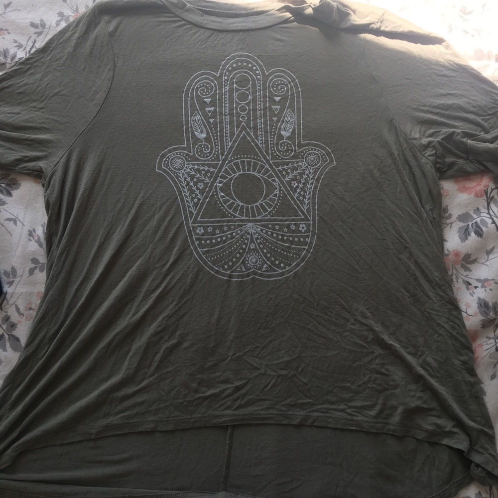 Fifth Sun green t-shirt